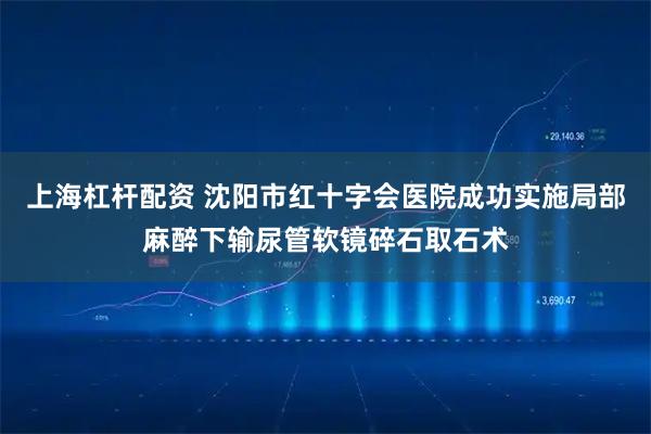 上海杠杆配资 沈阳市红十字会医院成功实施局部麻醉下输尿管软镜碎石取石术